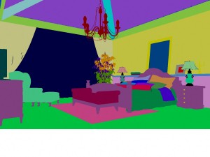 stylish european bedroom 1856 3D 모델