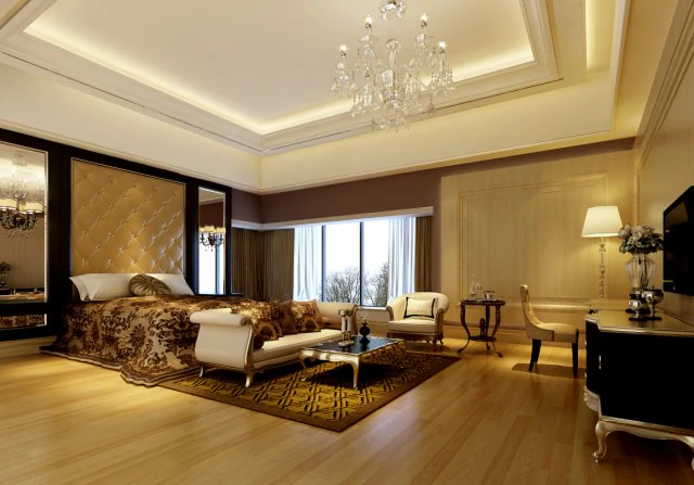 stylish european bedroom 1871 3D Model .c4d .max .obj .3ds .fbx .stl .blend 