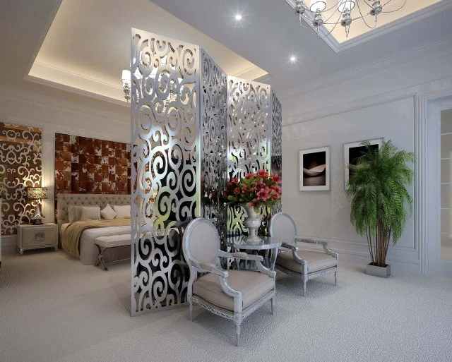 stylish european bedroom 1893 3D Model .c4d .max .obj .3ds .fbx .stl .blend 