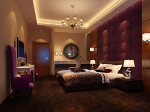 stylish european bedroom 1897 3D Model