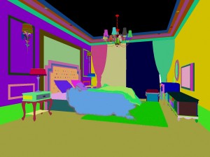 stylish european bedroom 1898 Modello 3D