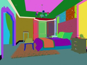 stylish european bedroom 18102 3D 模型