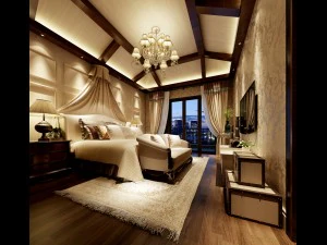 stylish and welcoming bedroom 1804 3D Model