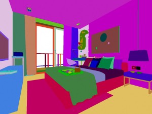 stylish and welcoming bedroom 1805 Modelo 3D