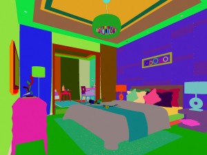 stylish and welcoming bedroom 1806 3D मॉडल