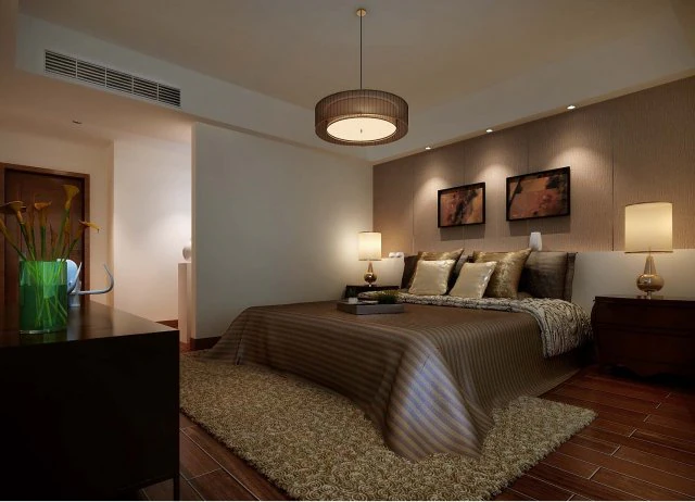 stylish modern bedroom 1812 3D Model .c4d .max .obj .3ds .fbx .stl .blend