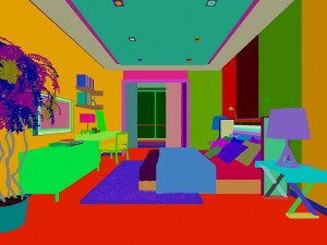 stylish modern bedroom 1821 Modèle 3D