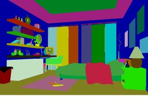 stylish modern bedroom 1823 Modèle 3D