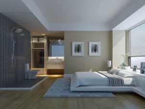 stylish modern bedroom 1833 Modelo 3D