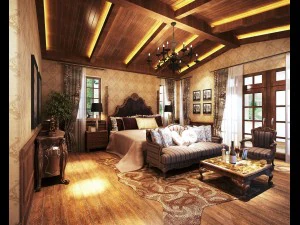 pastoral bedroom 5103 3D Model