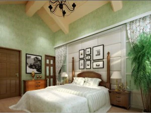 pastoral retro bedroom 5105 3D Model