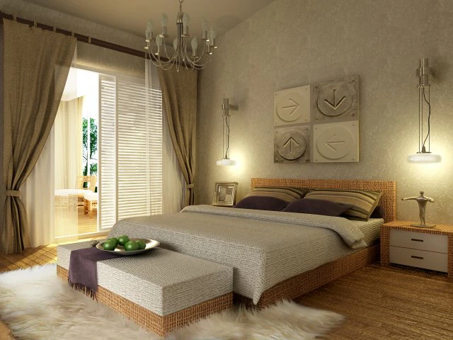pastoral bedroom 5112 3D Model .c4d .max .obj .3ds .fbx .stl .blend 