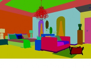 pastoral bedroom 5114 3D-Modell