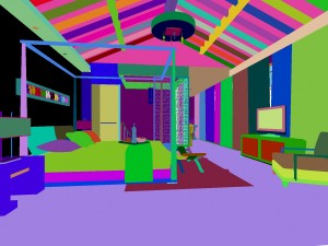 chinese retro bedroom 1801 Modello 3D