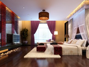 chinese retro bedroom 1802 Modelo 3D