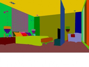 chinese style retro bedroom 1812 3D 模型