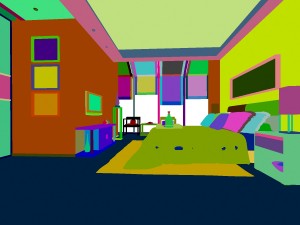 chinese style retro bedroom 1813 3Dモデル