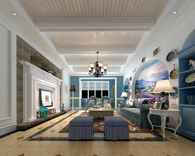 stylish avant-garde living room design 42 3Dモデル .c4d .max .obj .3ds .fbx .stl .blend 