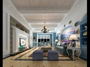 stylish avant-garde living room design 42 3D Model