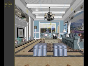 stylish avant-garde living room design 42 3Dモデル