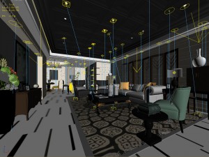 stylish avant-garde living room design 44 Modelo 3D