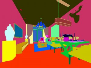 stylish avant-garde living room design 45 Modelo 3D