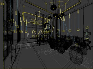 stylish avant-garde living room design 47 Modelo 3D