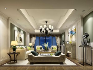 stylish avant-garde living room design 49 3D Model
