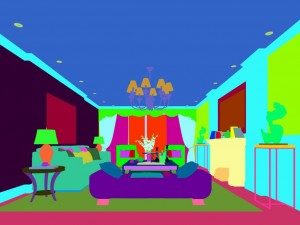 stylish avant-garde living room design 49 3D मॉडल