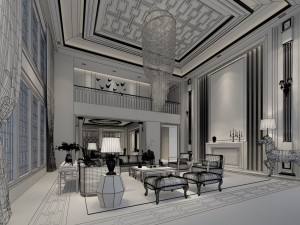 stylish avant-garde living room design 51 Modèle 3D