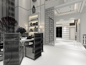 stylish avant-garde living room design 54 3D 모델