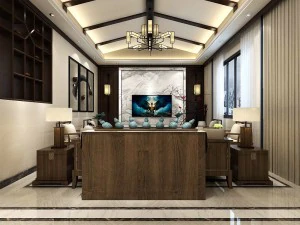 stylish avant-garde living room design 58 3D Model