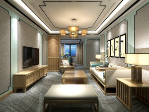 stylish avant-garde living room design 62 3D Model