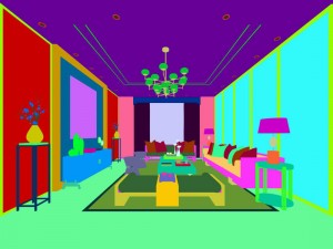 stylish avant-garde living room design 64 3D 模型