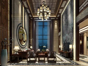 stylish avant-garde living room design 68 3D Model