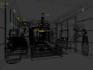 stylish avant-garde living room design 69 Modelo 3D