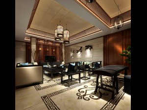 stylish avant-garde living room design 84 3D 模型