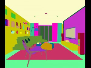 stylish avant-garde living room design 91 3D Model