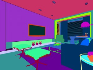 stylish avant-garde living room design 93 Modelo 3D