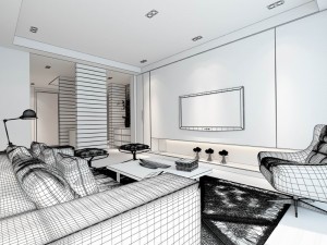 stylish avant-garde living room design 93 Modelo 3D