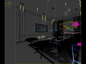 stylish avant-garde living room design 93 Modelo 3D