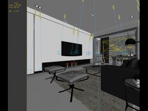 stylish avant-garde living room design 93 Modelo 3D