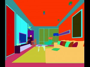 stylish avant-garde living room design 99 3Dモデル