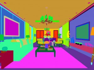 stylish avant-garde living room design 103 3D Model