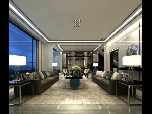 stylish avant-garde living room design 109 3D Model