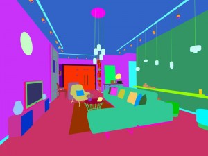 stylish avant-garde living room design 112 3D Model