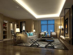 stylish avant-garde living room design 114 Modèle 3D