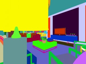stylish avant-garde living room design 119 3D 모델