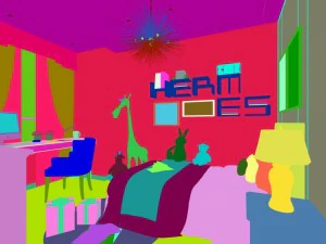 stylish avant-garde living room design 124 3D Model