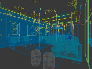 stylish avant-garde living room design 126 Modèle 3D